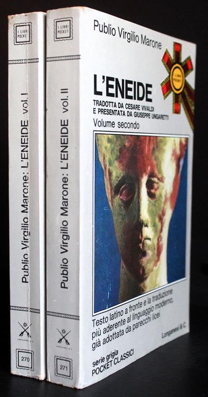 L' Eneide. 2 volumi - Publio Virgilio Marone - copertina