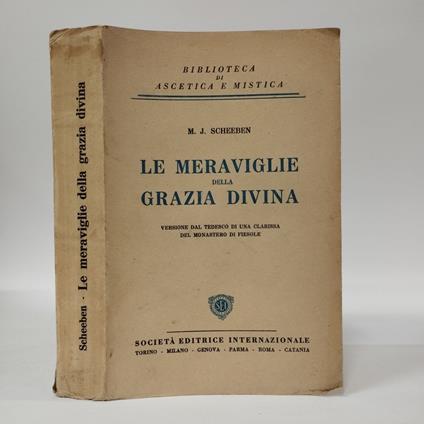 Le meraviglie della grazia divina - copertina