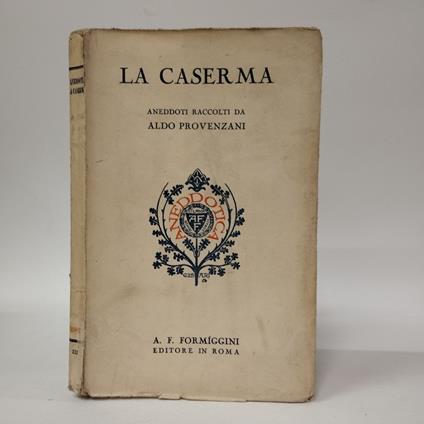 caserma - Aldo Provenzani - copertina