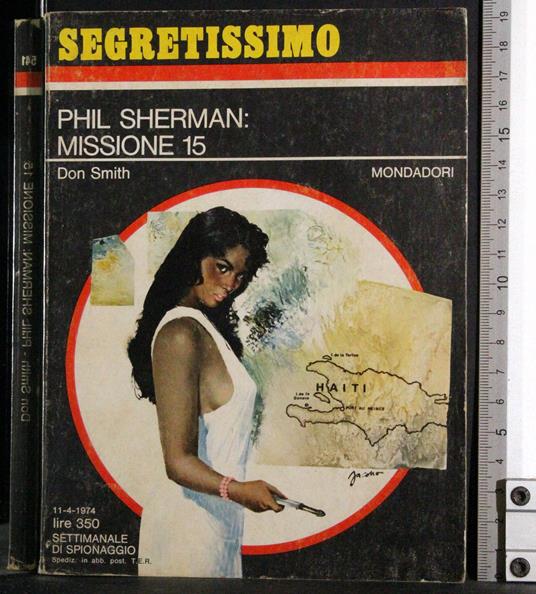 Phil Sherman: Missione 15 - copertina