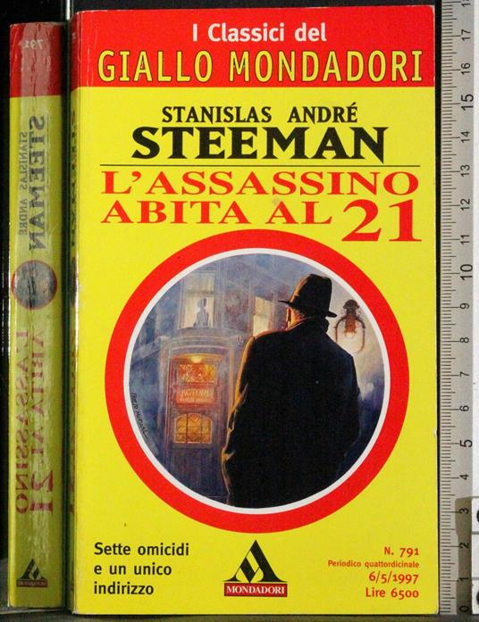 L' assassino abita al 21 - copertina