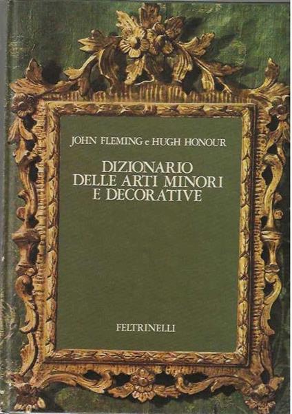 Dizionario delle arti minori e decorative - copertina