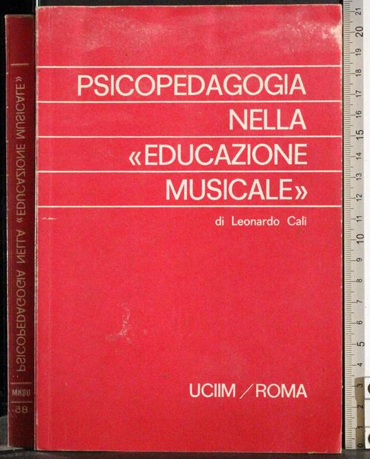 Psicopedagogia nella educazione musicale - Leonardo Calì - copertina