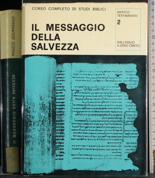 Antico testamento 2. Il messaggio della salvezza - copertina