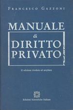 Manuale Di Diritto Privato