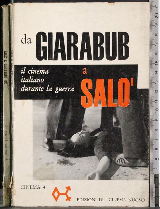 Cinema 4. Da Giarabub a Salò - Guido Gerosa - copertina