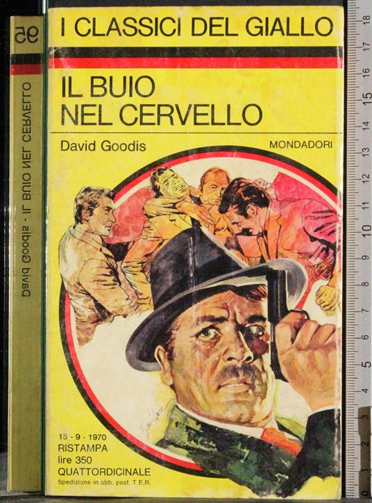 Il buio nel cervello - David Goodis - copertina