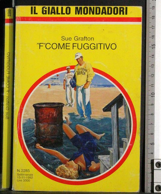 "F" come fuggitivo - Sue Grafton - copertina