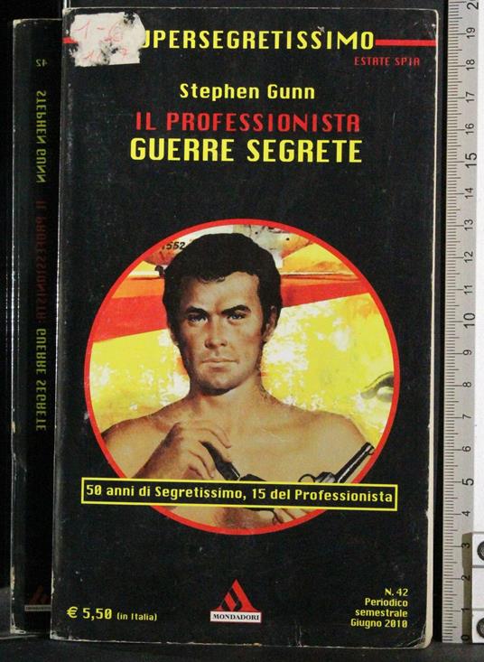 Il professionista: Guerre segrete - Stephen Gunn - copertina