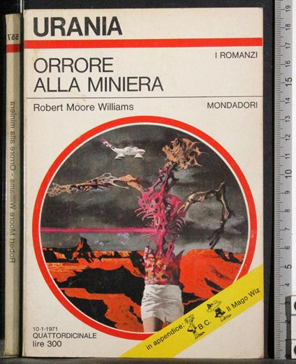 Orrore alla miniera - Robert Moore Williams - copertina