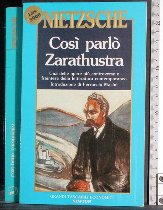 Così parlò Zarathustra - Friedrich Nietzsche - copertina