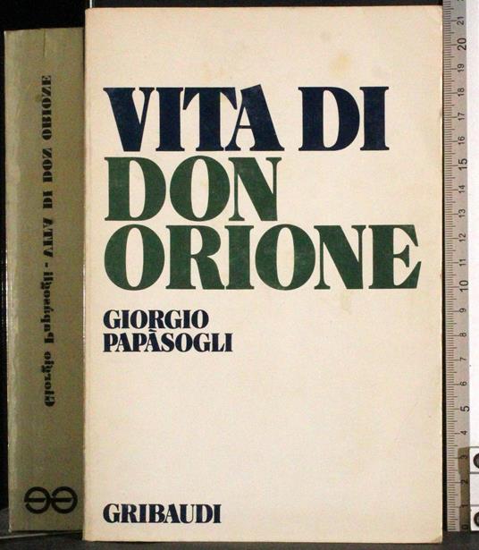 Vita di Don Orione - Giorgio Papasogli - copertina