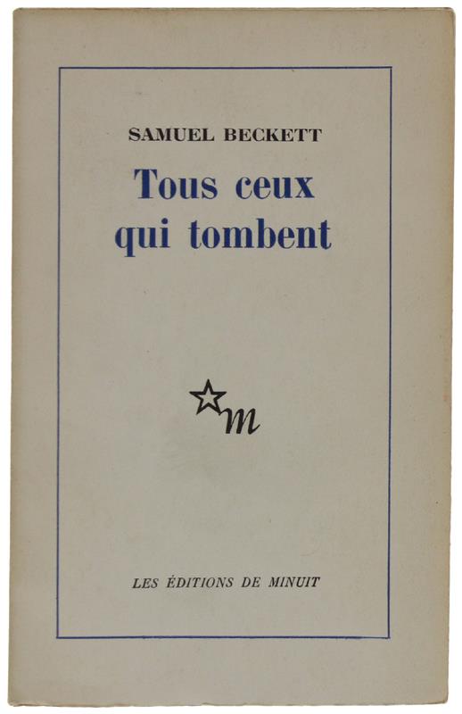 OH LES BEAUX JOURS. Pièce en deux actes [1re édition] - Beckett Samuel. - Editions de Minuit, - 1963 - copertina