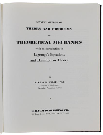 Schaum's Outline of THEORY AND PROBLEMS OF DIFFERENTIAL AND INTEGRAL CALCULUS. 2nd edition [inglese, come nuovo] - Ayres Frank. - Schaum Publishing Co., - 1964 - copertina