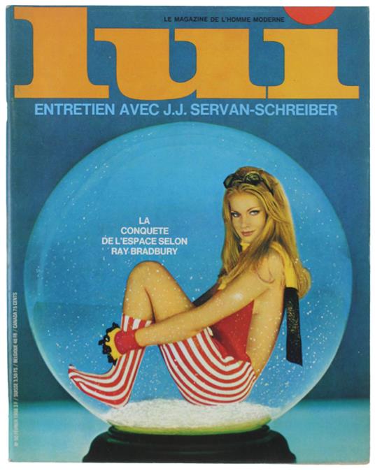 LUI - Le magazine de l'homme moderne N° 57 - Octobre 1968 - 1968 - copertina