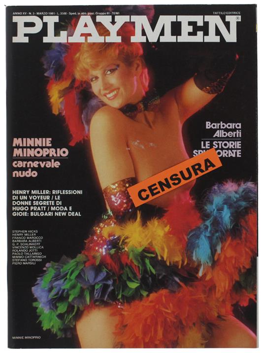 PLAYMEN - Ottobre 1981: Lory Del Santo [come nuovo] - Tattilo editrice, - 1981 - copertina