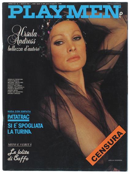 PLAYMEN - Maggio 1982: Laura Antonelli [come nuovo] - Tattilo editrice. - 1982 - copertina