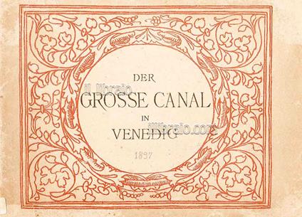 Der Grosse Canal in Venedig - copertina