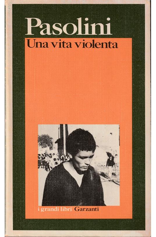 Una vita violenta - Pier Paolo Pasolini - copertina