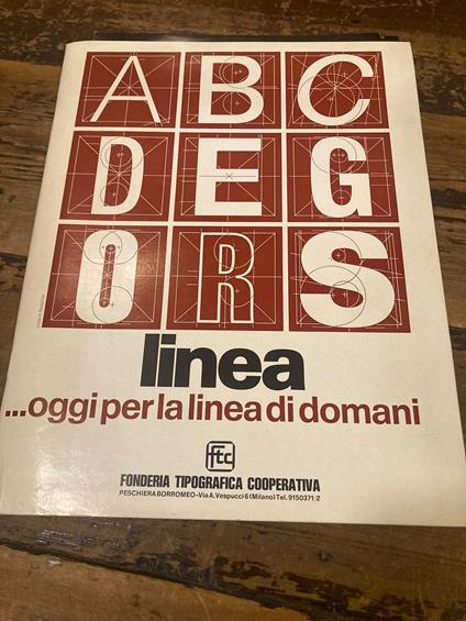 Linea. Oggi per la linea di domani - copertina