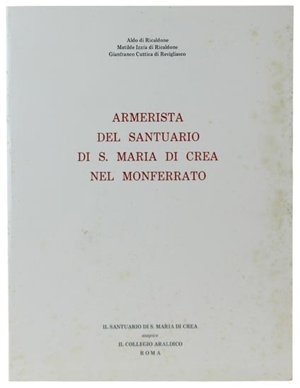 Armerista Del Santuario Di S.Maria Di Crea Nel Monferrato - copertina