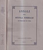 Annali della Scuola Normale Superiore di Pisa, Serie III, Vol. V, 1