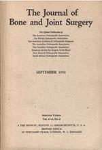 The Journal Of Bone And Joint Surgery September 1959