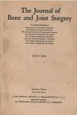 The Journal Of Bone And Joint Surgery July 1958