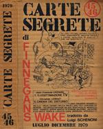 Carte segrete. Rivista trimestrale di lettere ed arti. Anno XIII, n.45-46, luglio-dicembre 1979