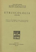 Etruscologia 1935-1936