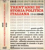 Trent' anni di storia politica italiana