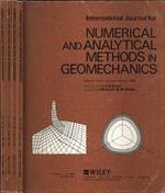 International journal for numerical and analytical methods in geomechanics Vol. 12 n. 1 - 2 - 3 - 4