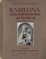 Rassegna della Istruzione Artistica, anno nono, sett. Ottobre - Nov. Dicembre - n. 9 - 10 - 11 - 12, 1938