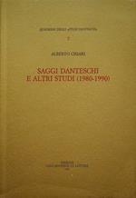 Saggi danteschi e altri studi (1980-1990)