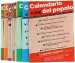 Il CALENDARIO DEL POPOLO. Rivista di Cultura - annata 1978