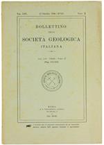 BOLLETTINO DELLA SOCIETA' GEOLOGICA ITALIANA. Volume LIX-1940. Fascicolo 2