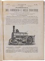 RASSEGNA DEL COMMERCIO E DELLE INDUSTRIE. Anno III - 1883. Pubblicazione settimanale di tutte le novità e informazioni più interessanti del Commercio e delle Industrie, - 1883