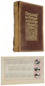 ALMANACH HERAUSGEGEBEN VON DER REDAKTION VON VELHAGEN UND KLASINGS MONATSHEFTEN - 1909