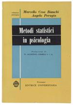 METODI STATISTICI IN PSICOLOGIA