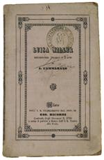 LUISA MILLER. Melodramma tragico in tre atti da rappresentarsi al Regio Teatro di Torino il Carnevale 1852-53