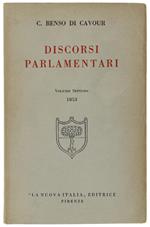 DISCORSI PARLAMENTARI. Volume settimo (1853)