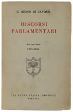DISCORSI PARLAMENTARI. Volume nono (1853-1854)