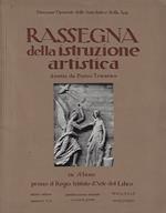 Rassegna della Istruzione Artistica, anno ottavo, numeri 5 - 6, maggio - giugno 1937