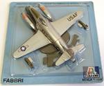 Italeri Fabbri Lockheed F-80 Shooting Star USAF 1/100 Diecast Metal