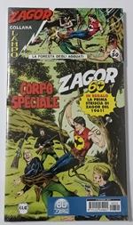 Zagor 722 Corpo Speciale 2021 + Striscia Zagor 1 Collana Lampo 1961