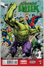 Savage Hulk 1 Marvel Comics 2014 Alan Davis Cover VF