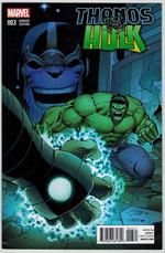 Thanos vs Hulk 3 Marvel Comics 2015 Ron Lim Variant Cover VF