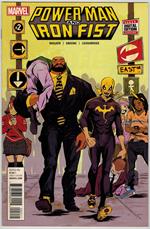 Power Man and Iron Fist no. 2 Marvel Comics 2016 VF Sanford Greene Cover