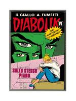 Diabolik R 542 Sullo Stesso Piano con 2 Cartoline