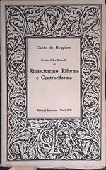 Storia della Filosofia. III. Rinascimento, Riforma e Controriforma